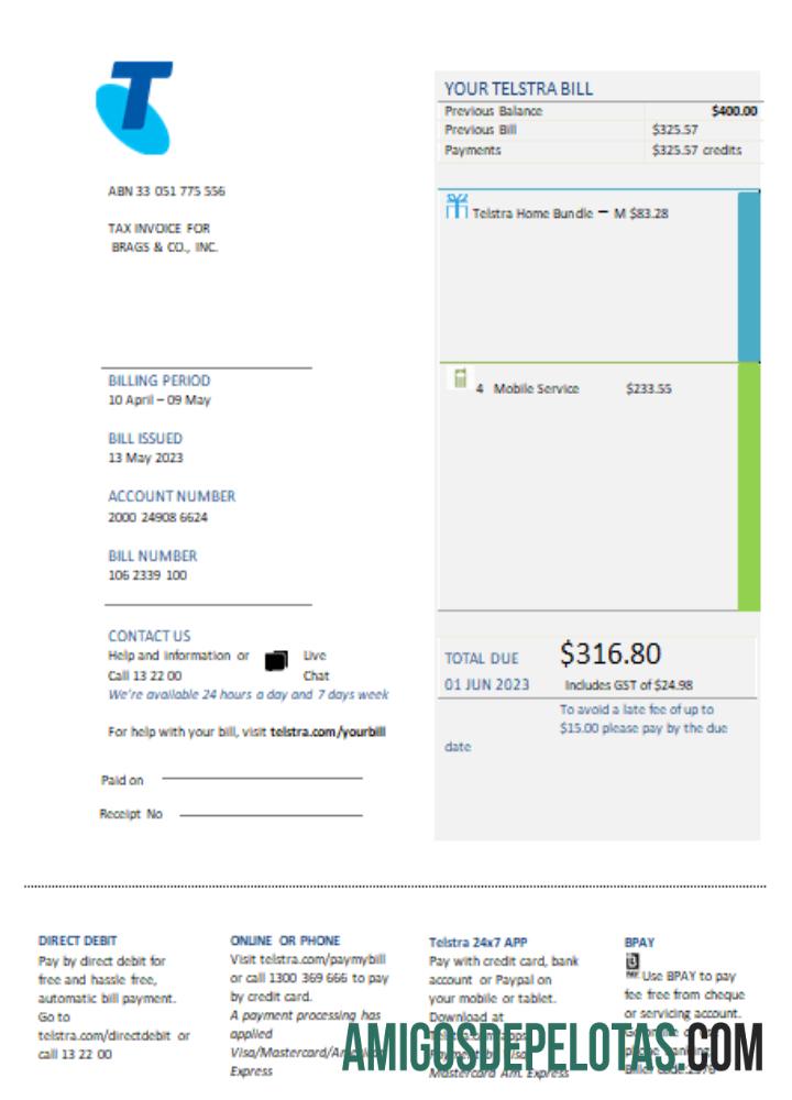 Projeto de lei de negócios de serviços públicos de telecomunicações do Telstra Group Limited, SCR baixar para verificação